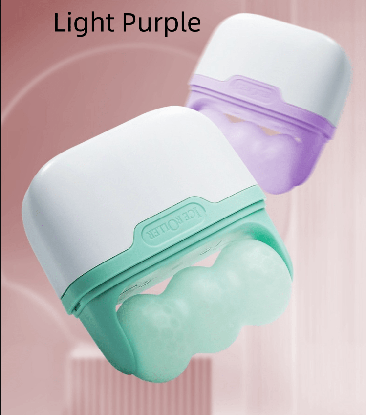 Double - headed Ice Roller Massage Care Cold Therapy Device - luxebeautybar