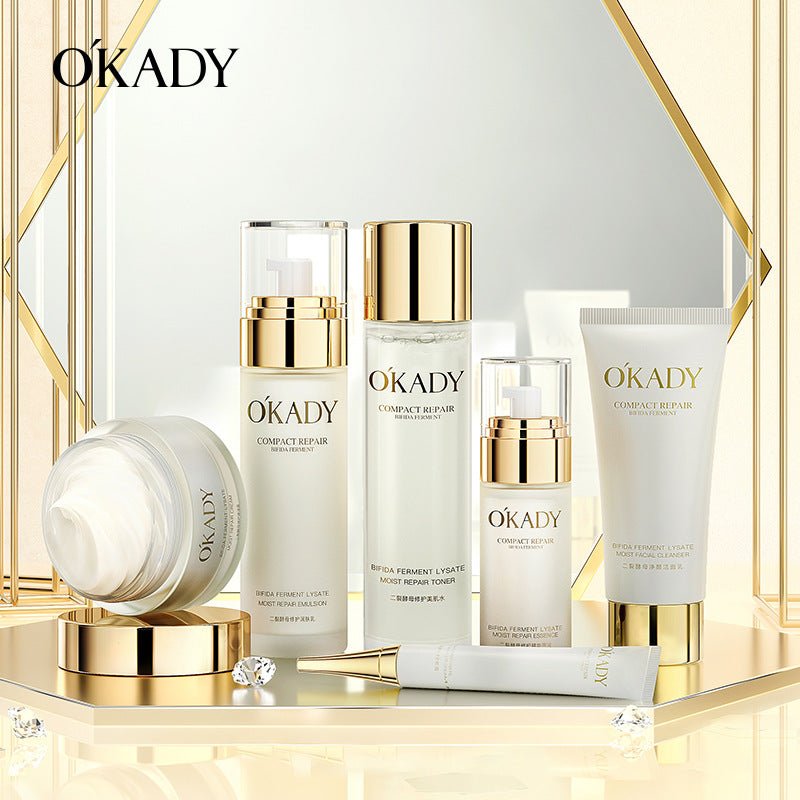 Opal Yeast Skincare Set - Lotion, Cream, Serum, Eye Cream - luxebeautybar